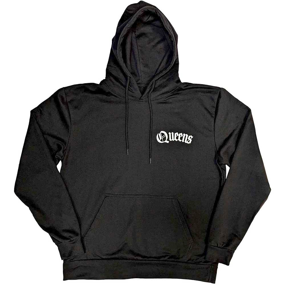 Queens Of The Stone Age - Floral Chains Hoodie/trui - Zwart